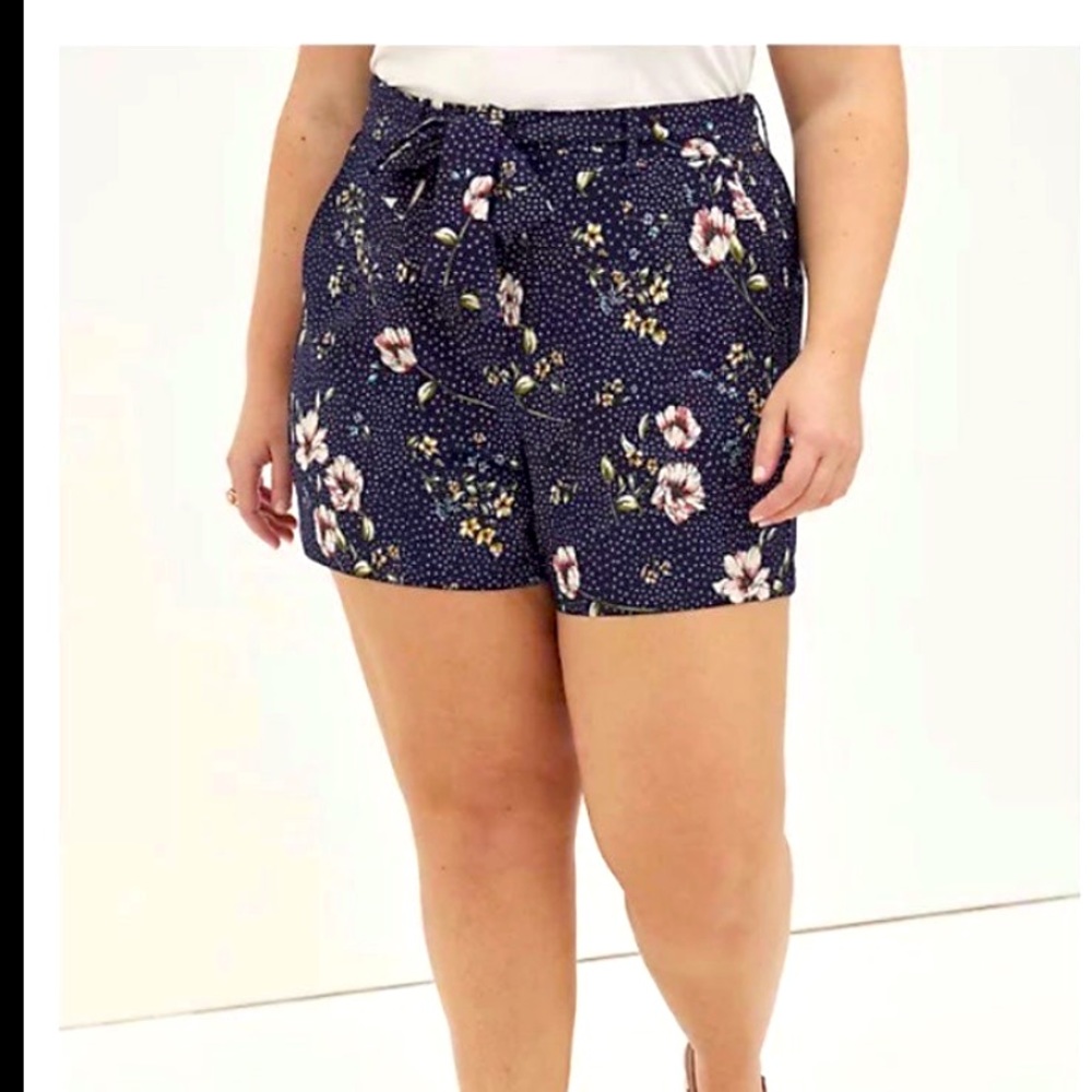 Torrid Floral Shorts